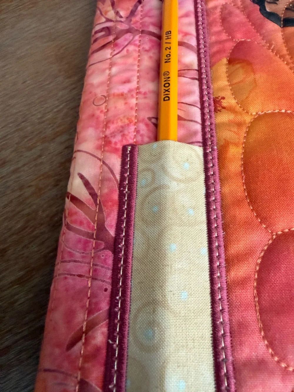 Quilted composition or junk journal book covers Moana